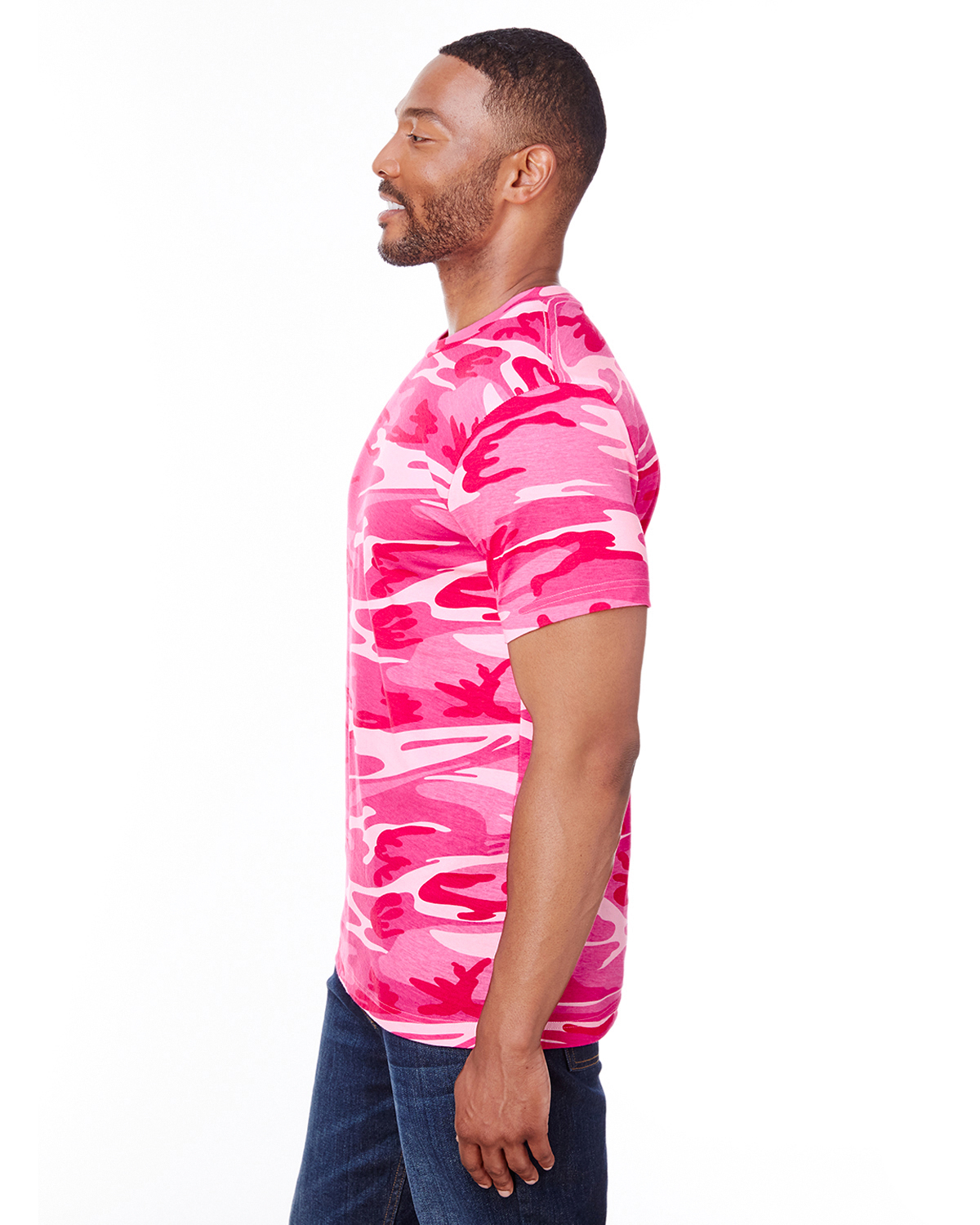 Code Five Camo T Shirt 3907 Cv Pink Woodland | Jiffy