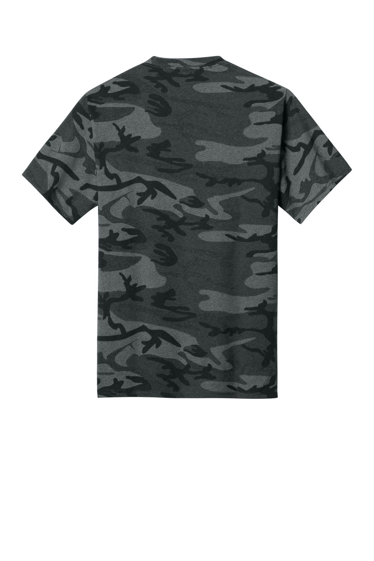 Port & Company PC54C Black Heather Camo
