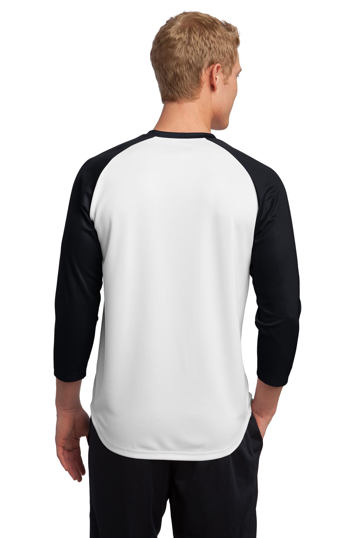 Sport-Tek ST205 White / Black