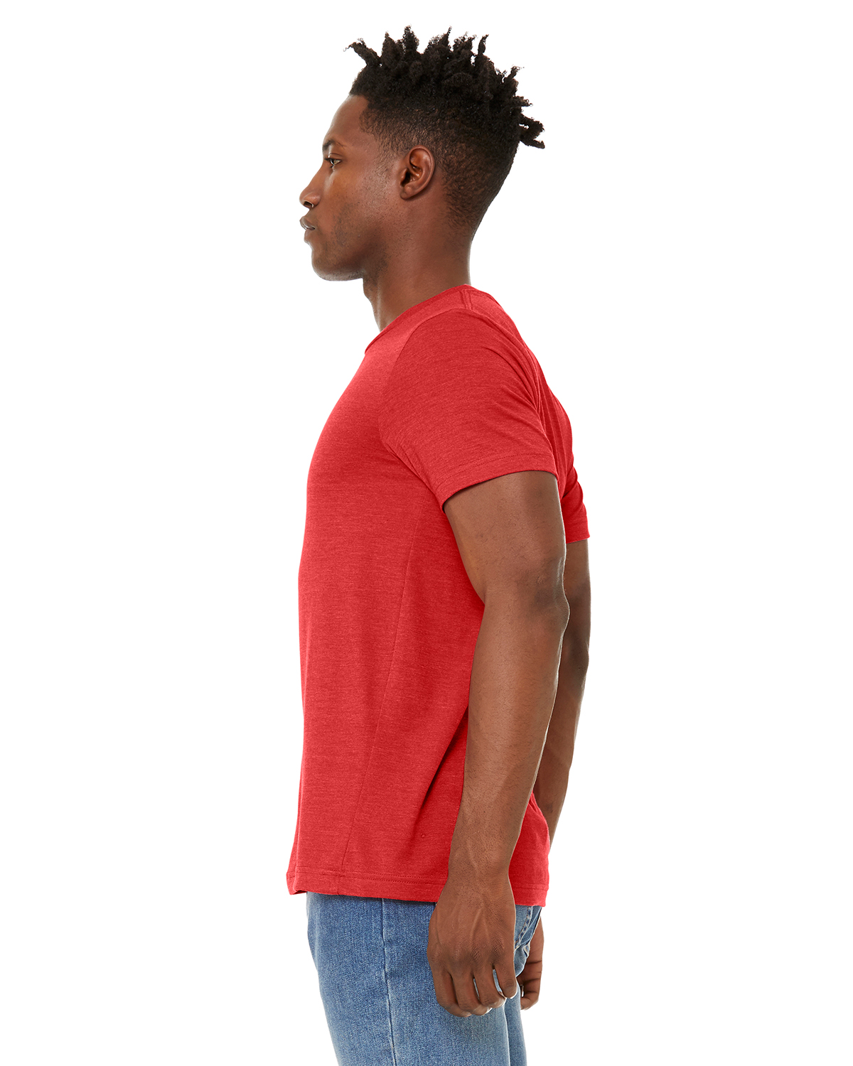 Bella + Canvas 3301C Heather Red