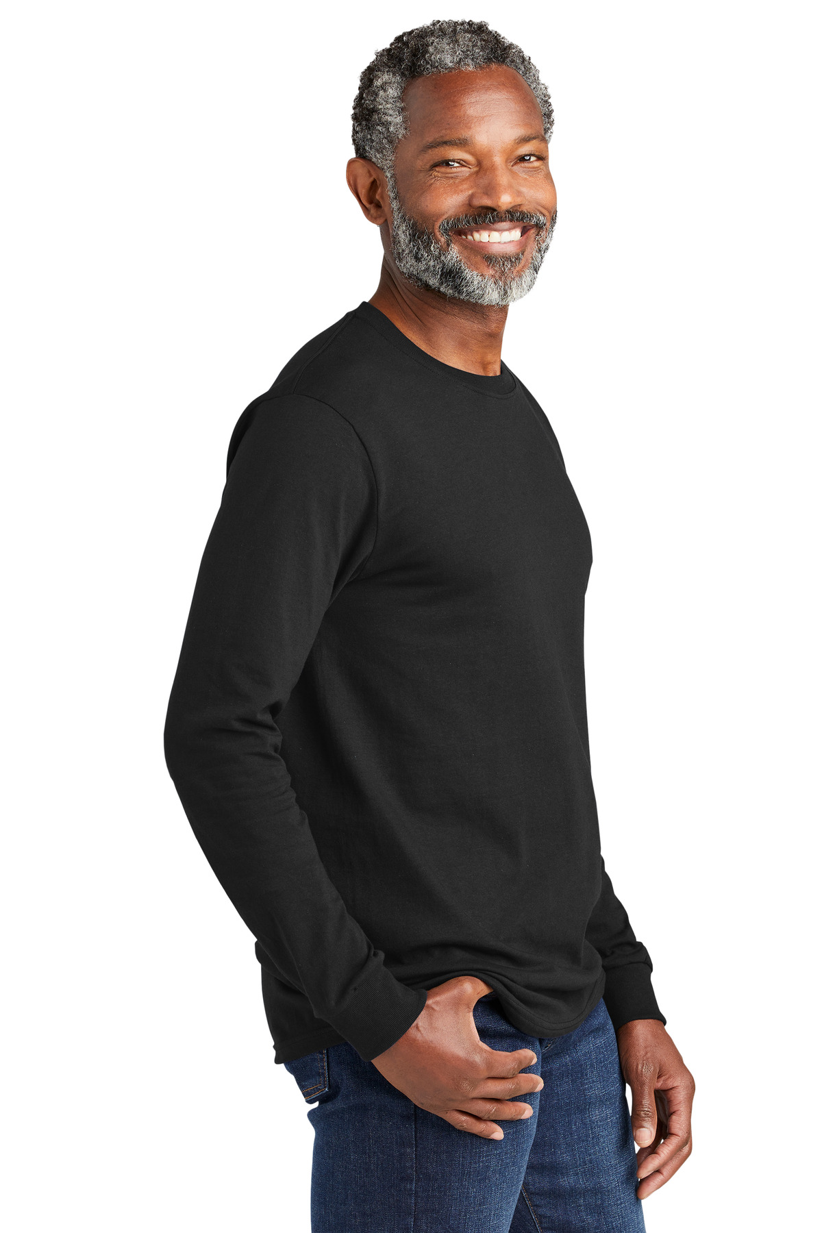 Volunteer Knitwear VL100LS DeepBlack