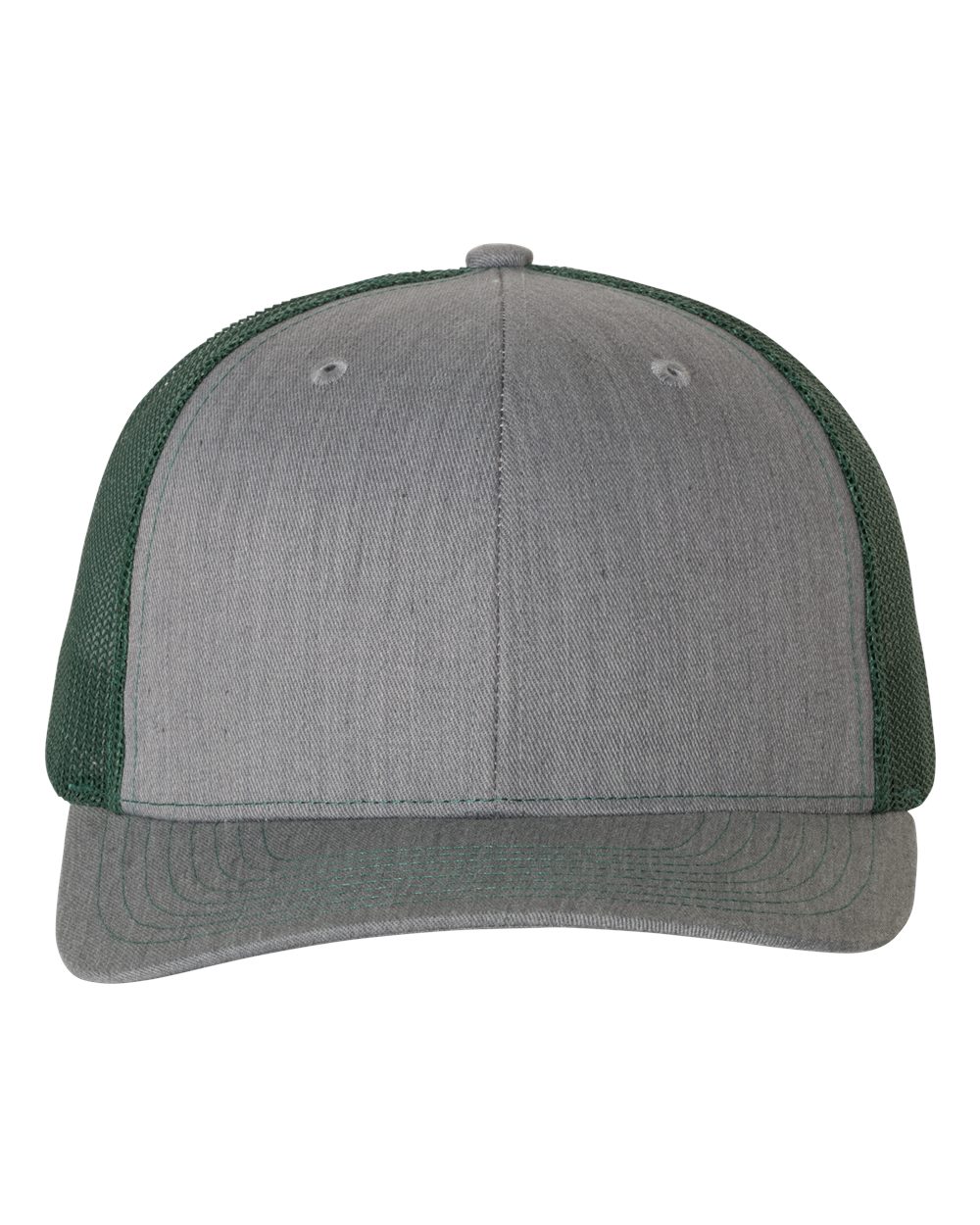 Richardson 112 Heather Gray / Dark Green