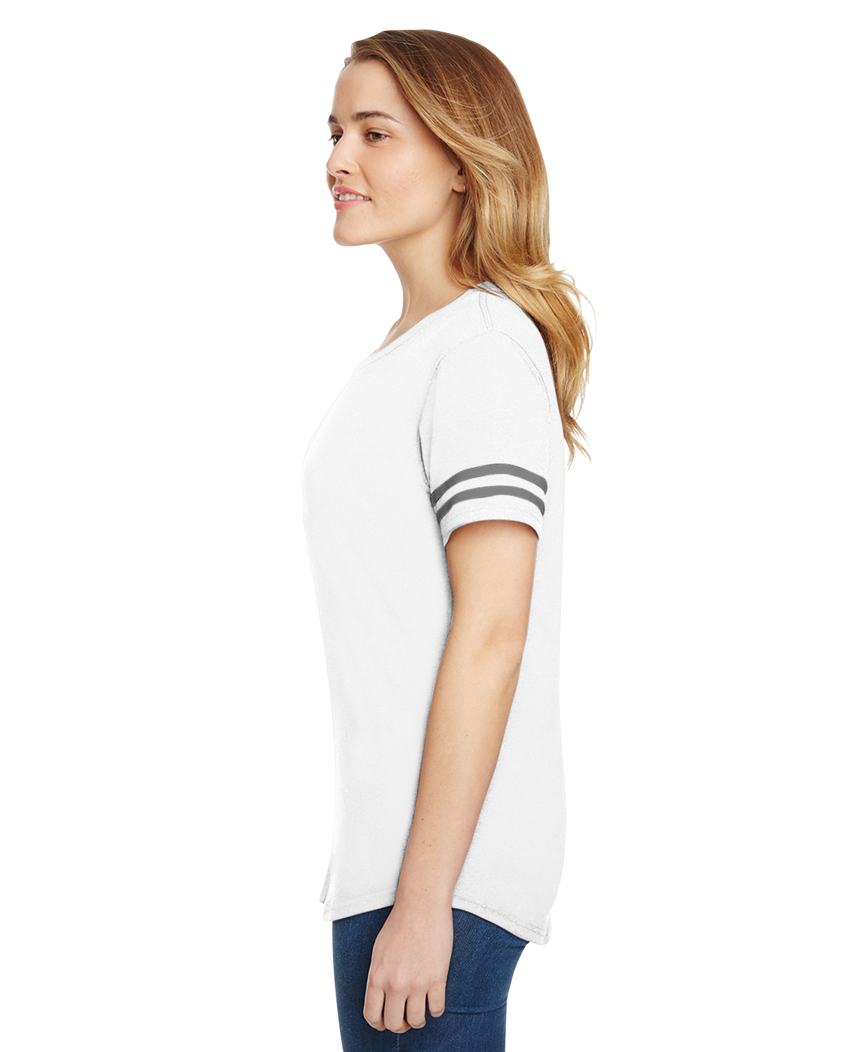 Gildan G500VTL White / Graphite Heather