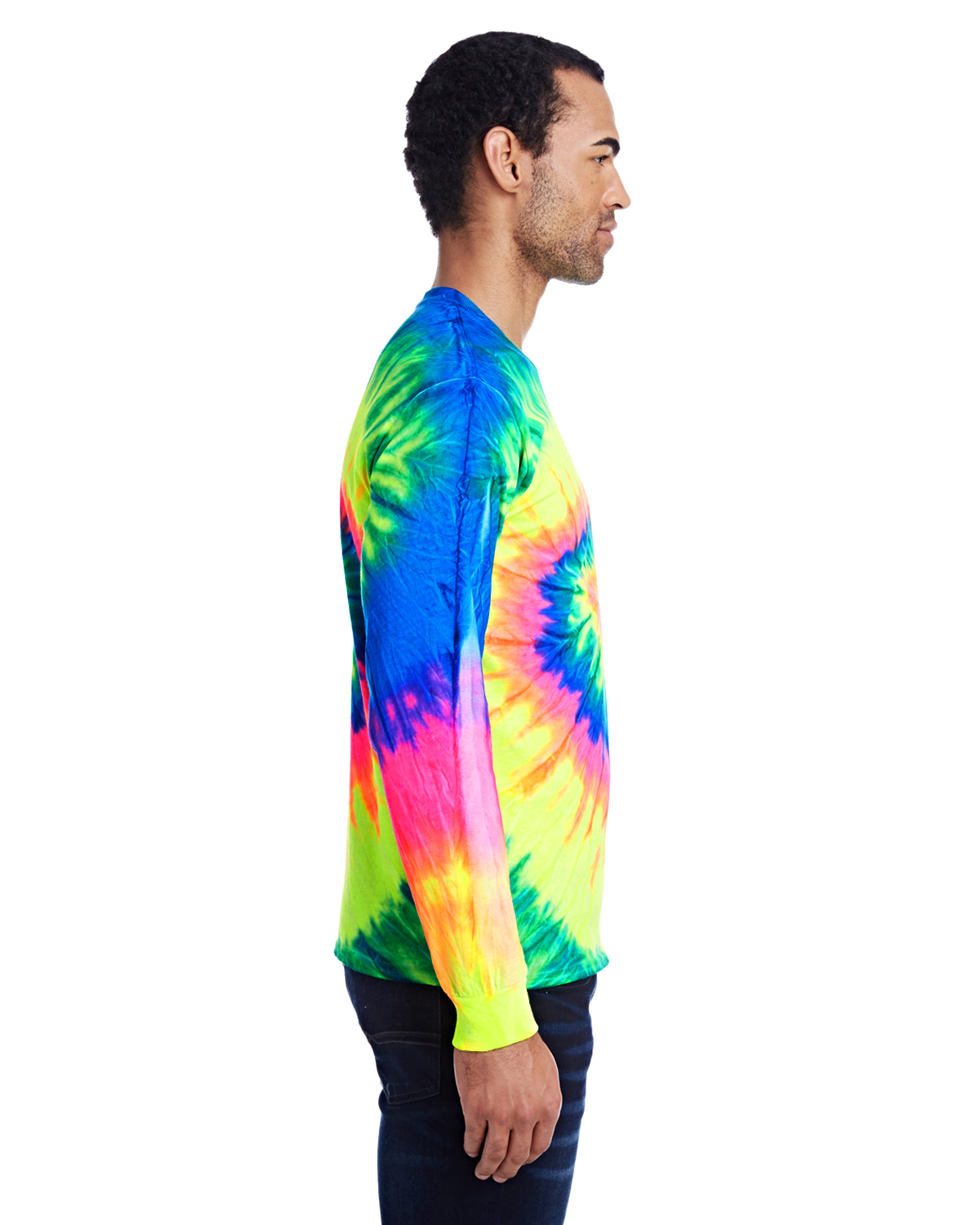 Tie-Dye CD2000 Neon Rainbow