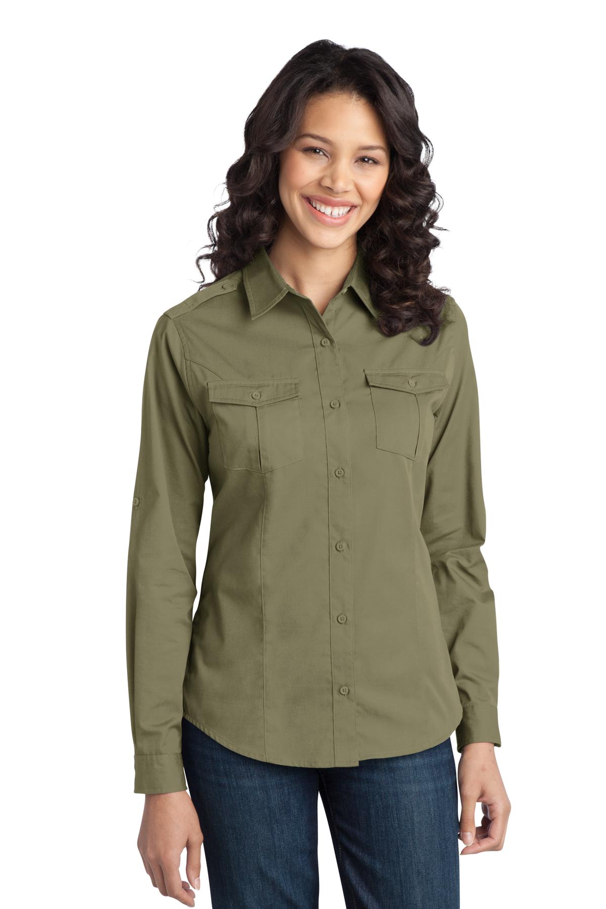 Port Authority L649 Vintage Khaki
