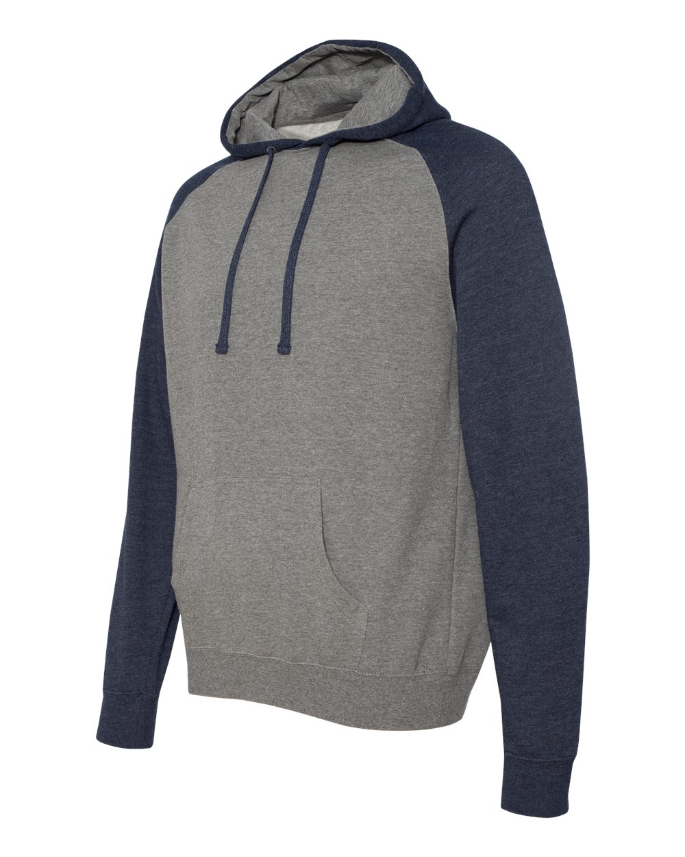 Independent Trading IND40RPJ1 Gunmetal Heather / Classic Navy Heather