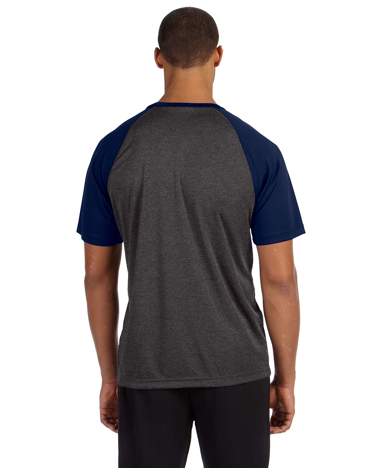 All Sport M1029 Dark Gray Heather / Sport Navy