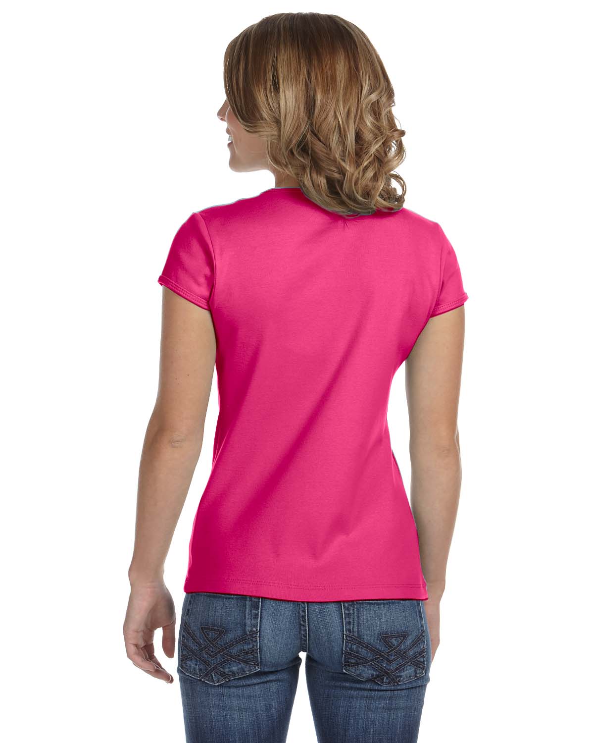 Bella + Canvas 1001 Fuchsia