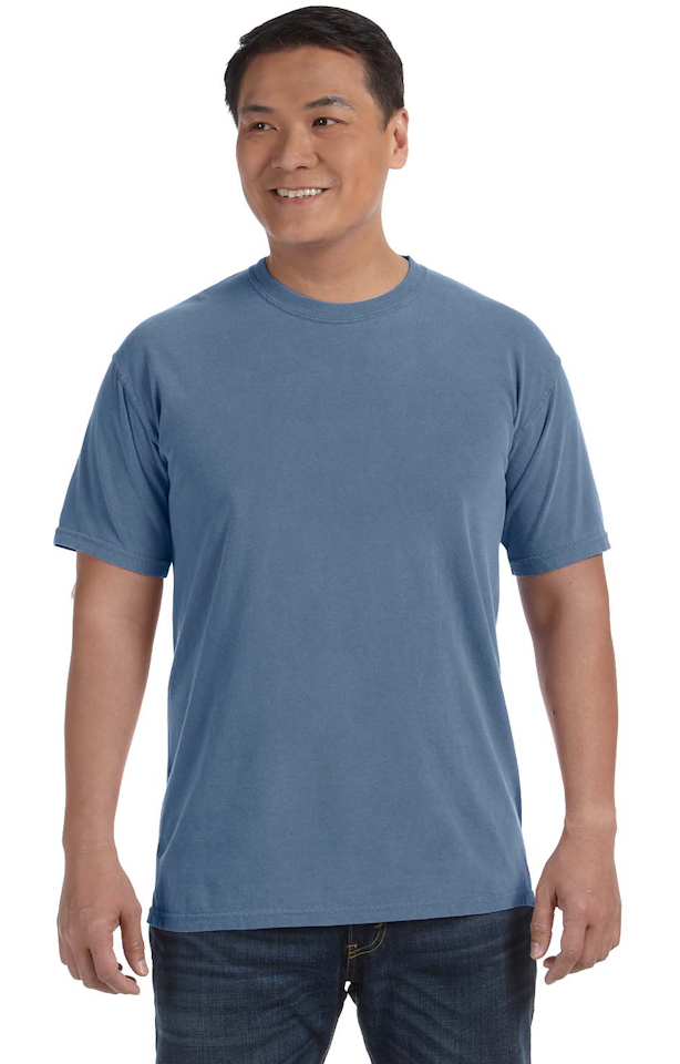 Comfort Colors Unisex Heavyweight Rs T Shirt C1717 Blue Jean Jiffy