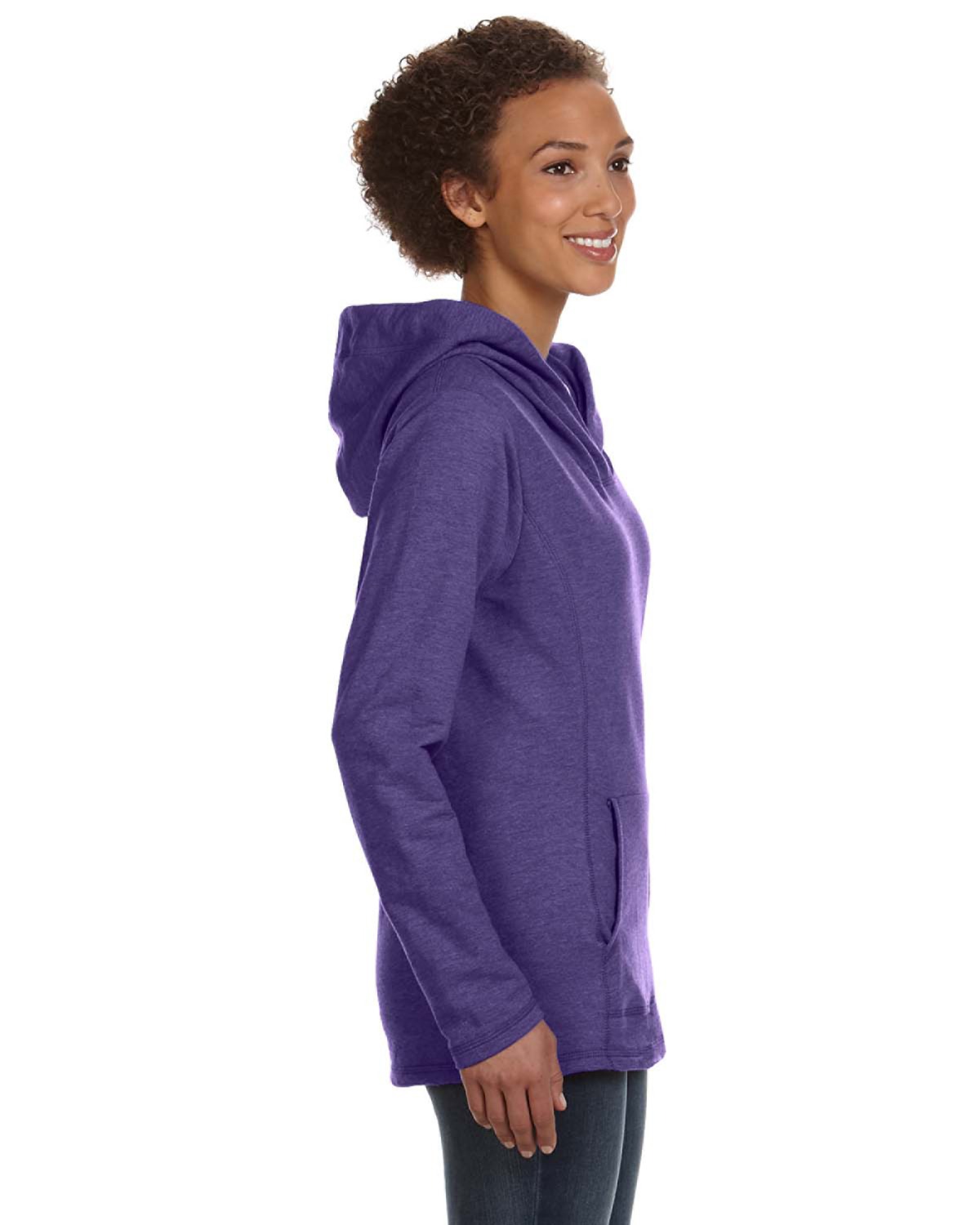 Anvil 72500L Heather Purple