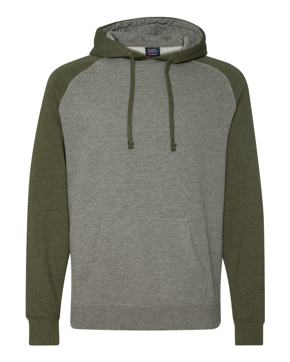 Independent Trading IND40RPJ1 Gunmetal Heather / Army Heather