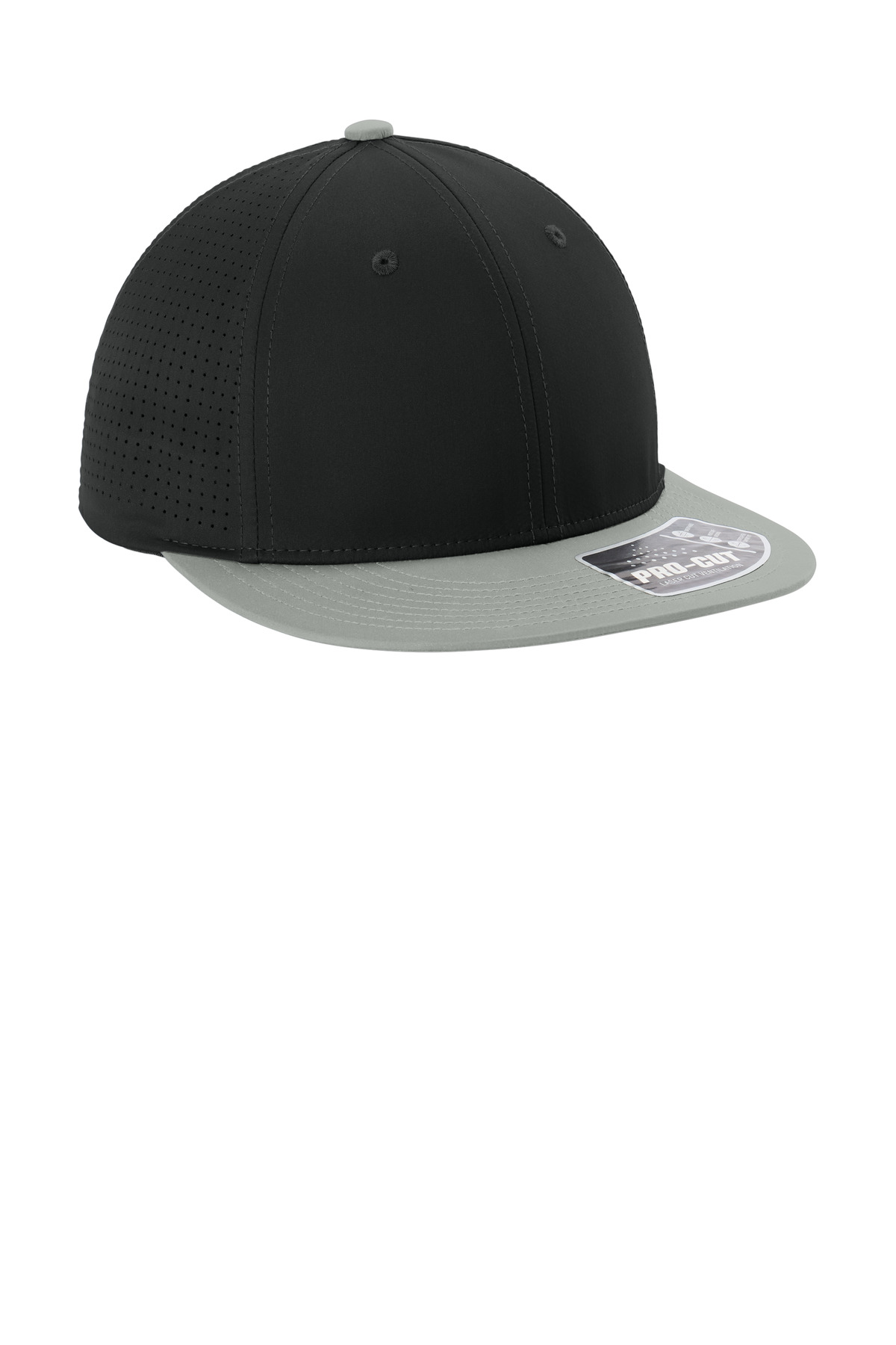 Sport-Tek STC64 Black/Silver/Black