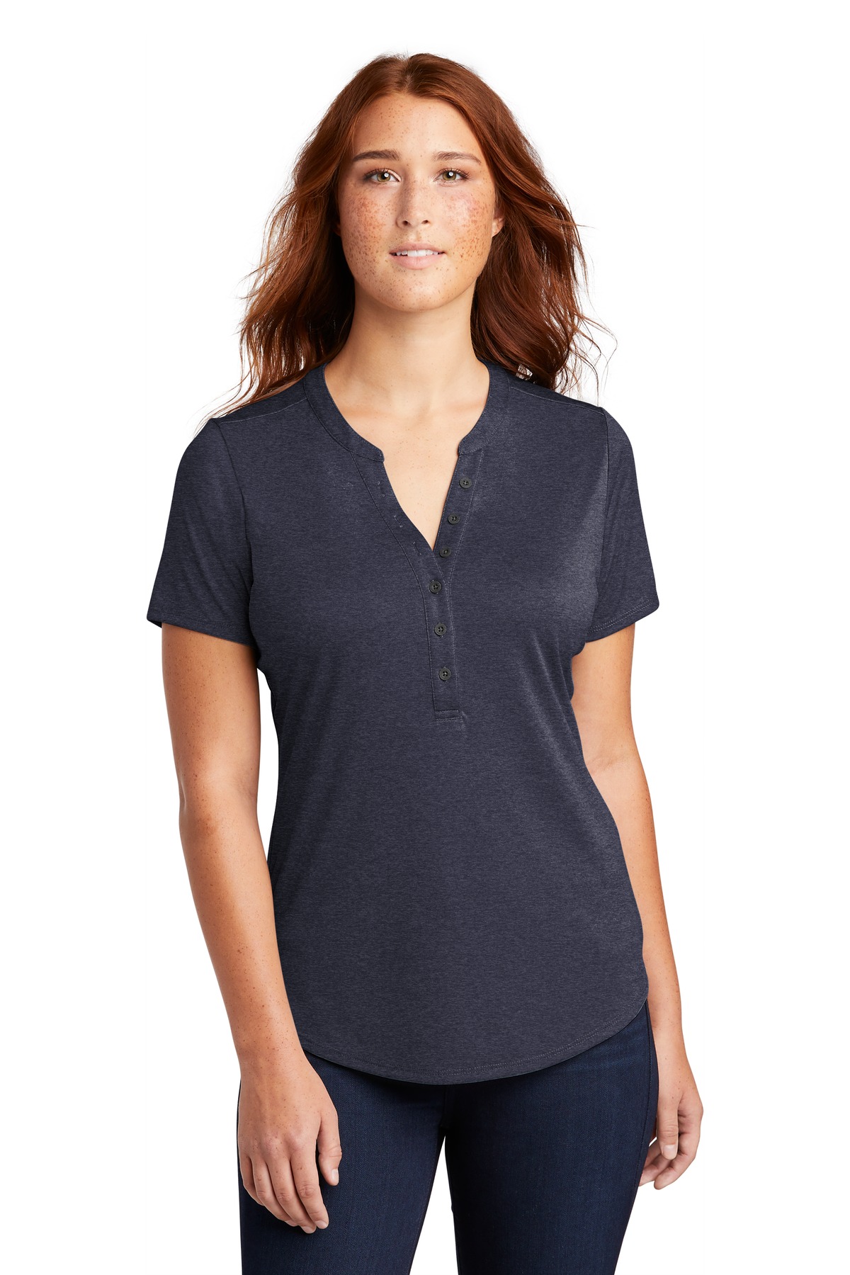 Sport-Tek LST468 Deep Navy Heather