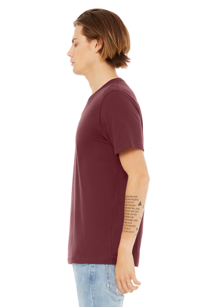 Bella + Canvas 3005 Maroon