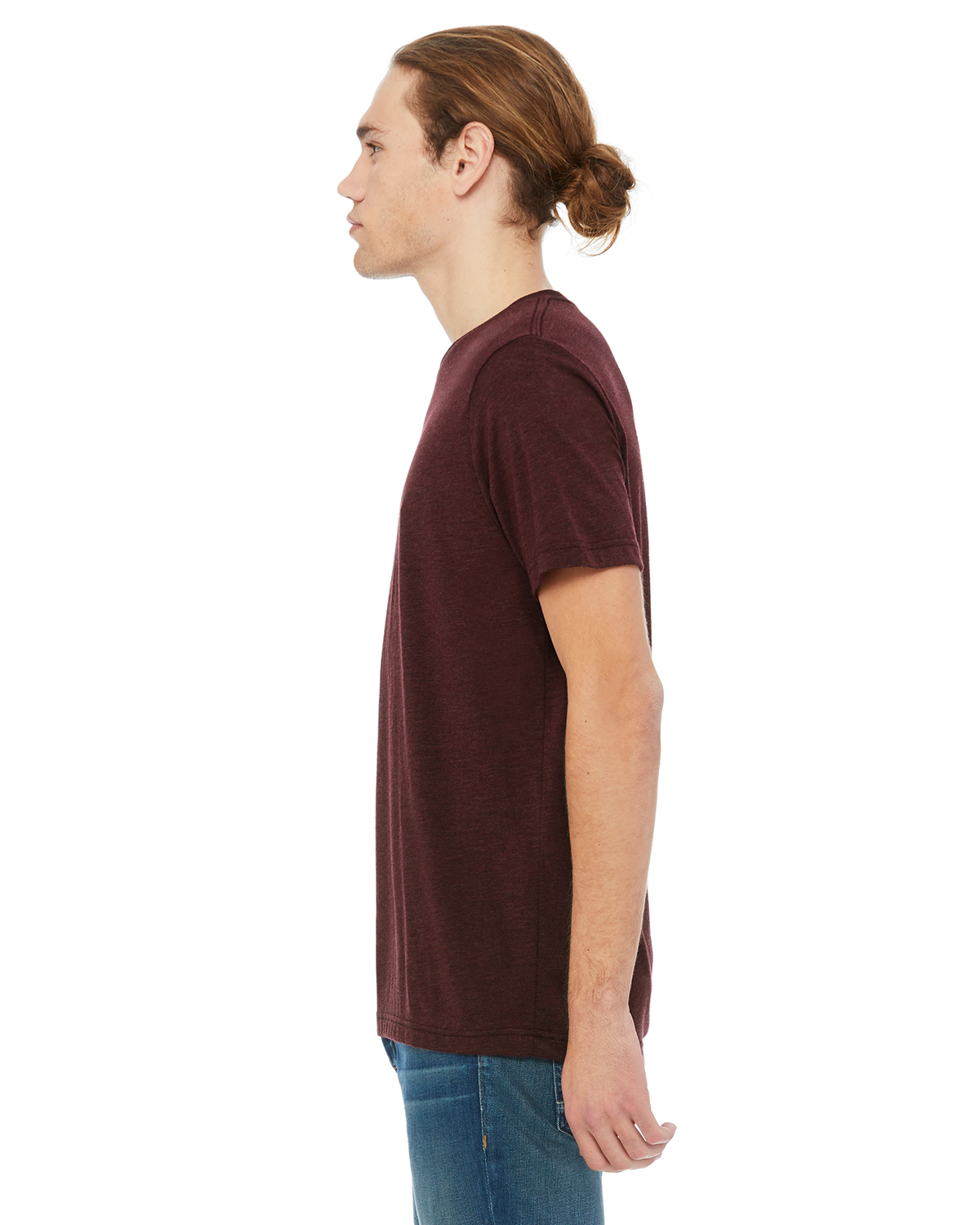 Bella + Canvas 3001CVC Heather Cardinal