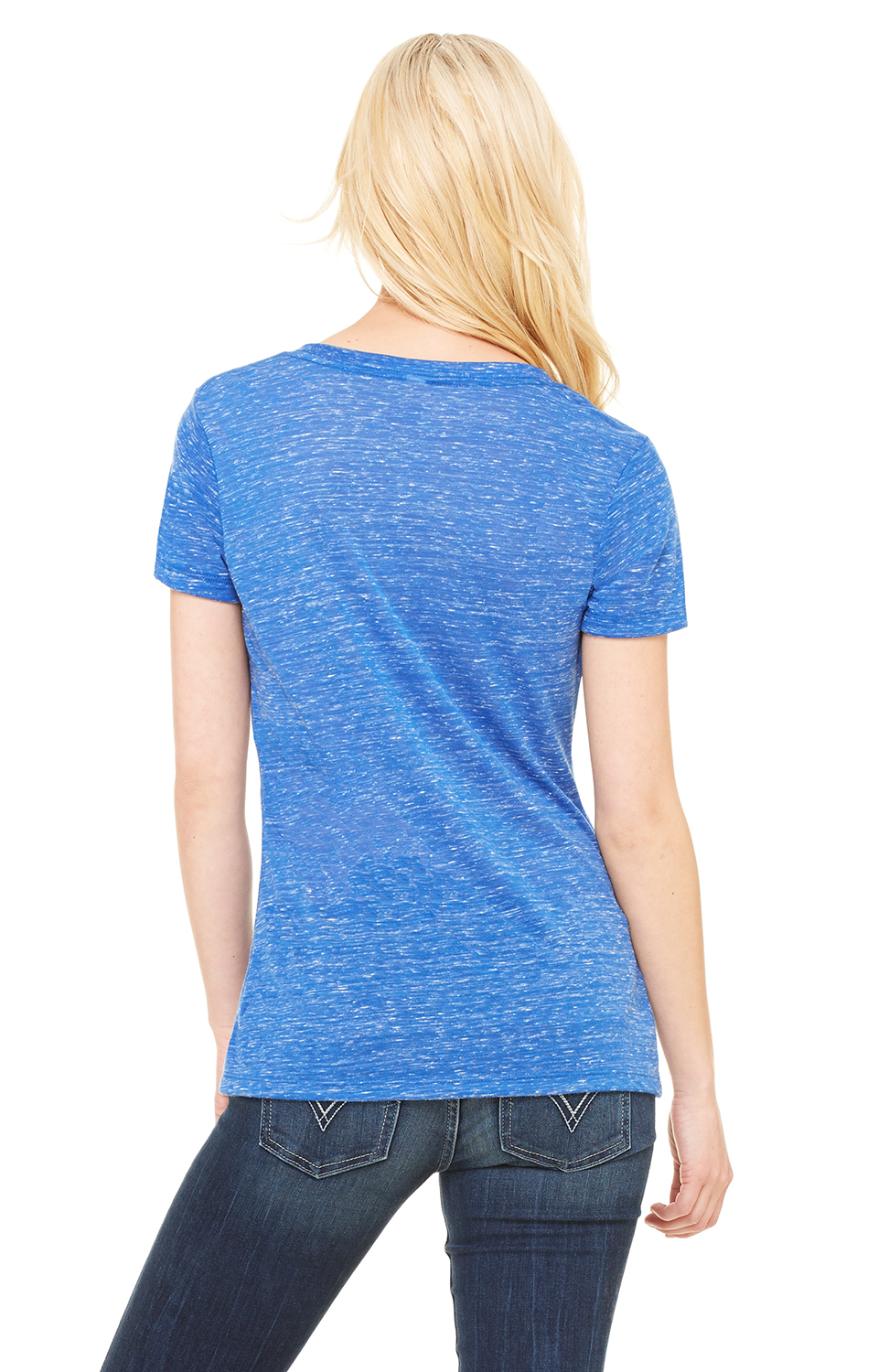 Bella + Canvas B6035 True Royal Marble