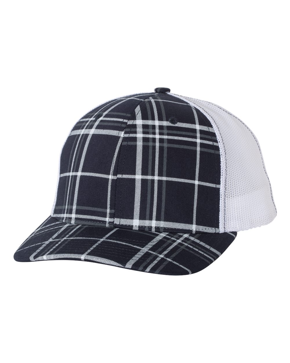Picture for Plaid Print Navy / Charcoal / White