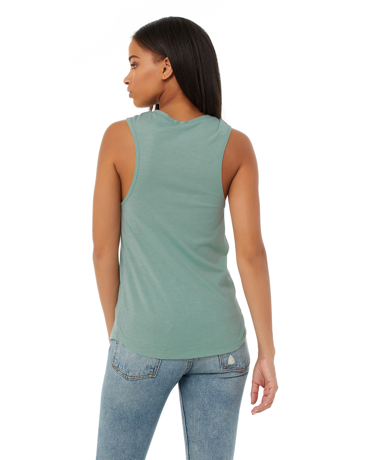 Bella + Canvas B6003 Heather Dusty Blue