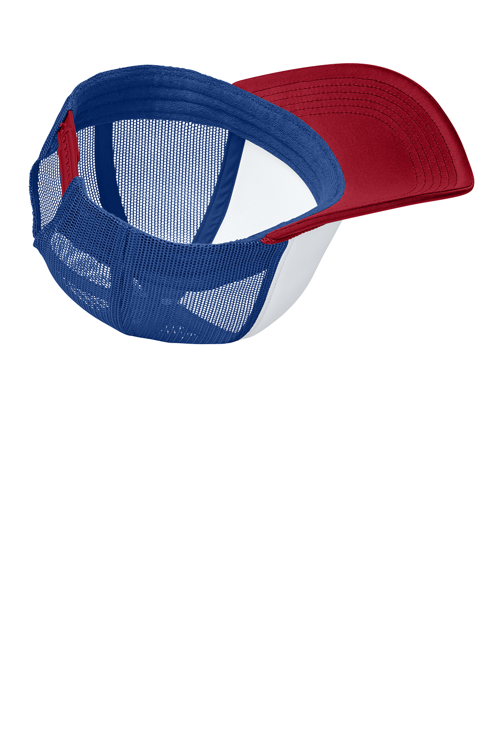 Port Authority C993J1 White/ Rich Red/ True Royal