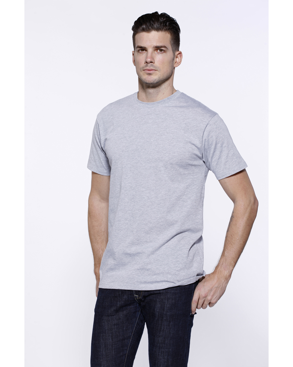 StarTee ST2110 Heather Gray