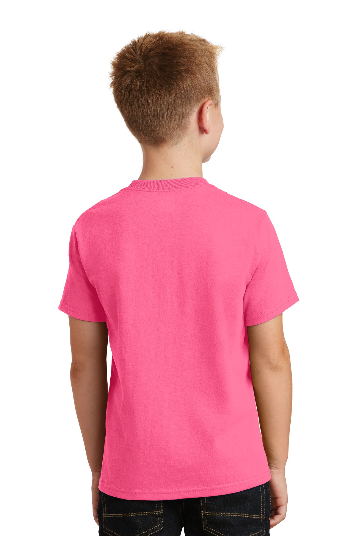 Port & Company PC54Y Neon Pink