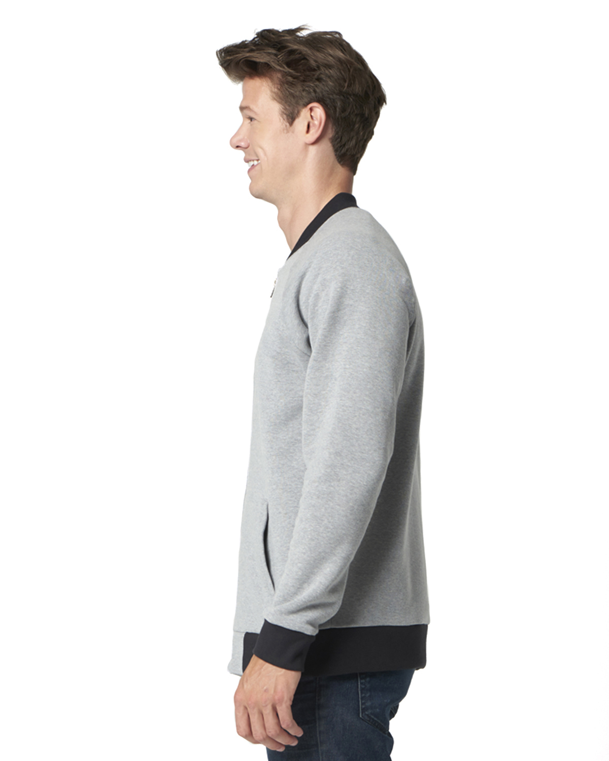 Next Level 9700 Heather Gray