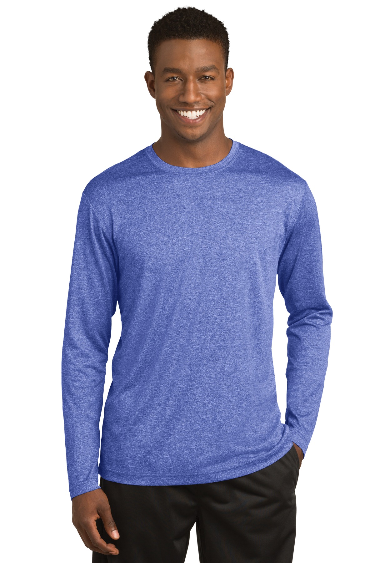 Sport-Tek ST360LS True Royal Heather