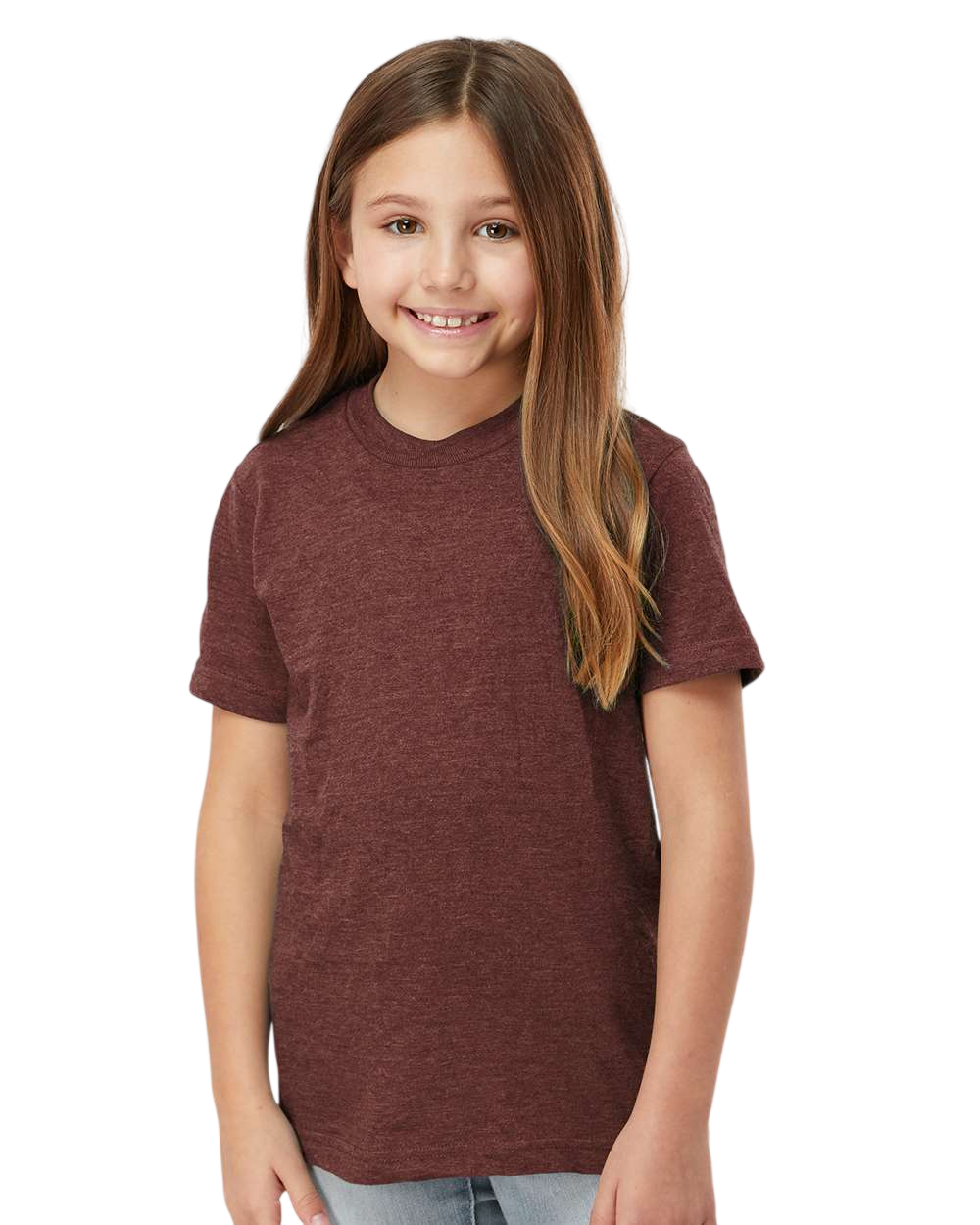 Tultex 0235TC Heather Burgundy