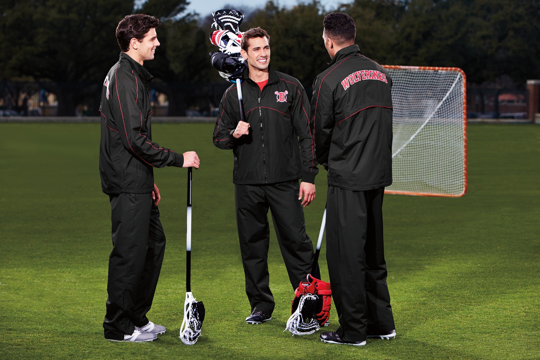 Sport-Tek JST83 Black / Graphite Gray