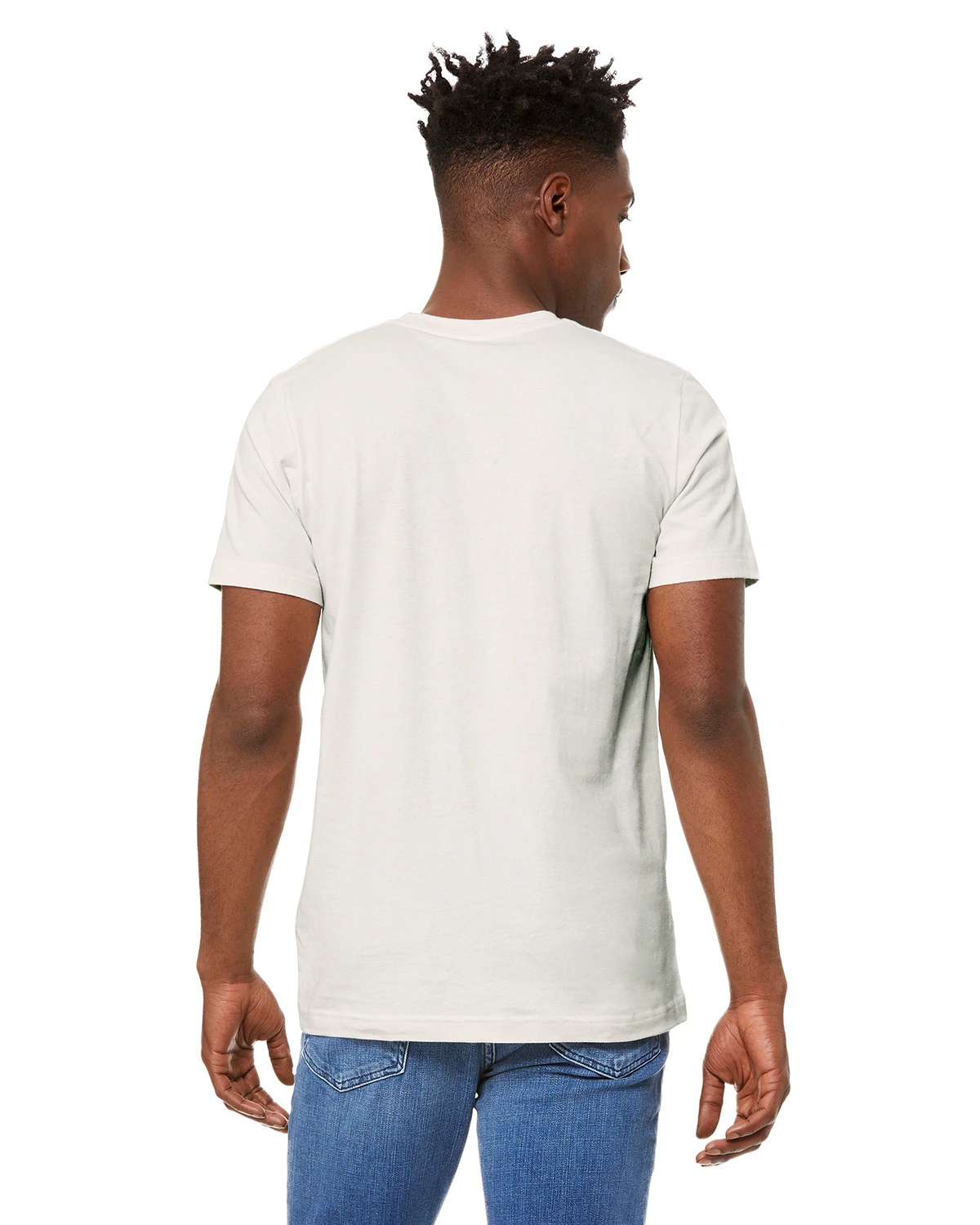 Custom T-Shirts Vintage White - Bella + Canvas 3001C | Jiffy Custom Print