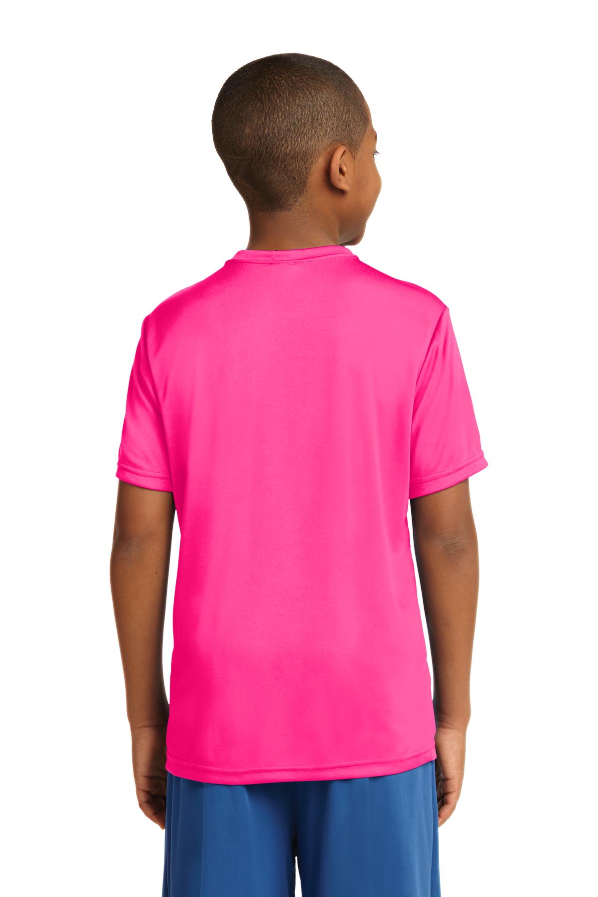 Sport-Tek YST350 Neon Pink