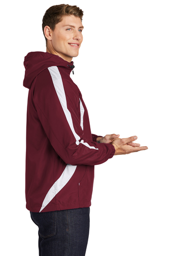 Sport-Tek JST63 Maroon / White