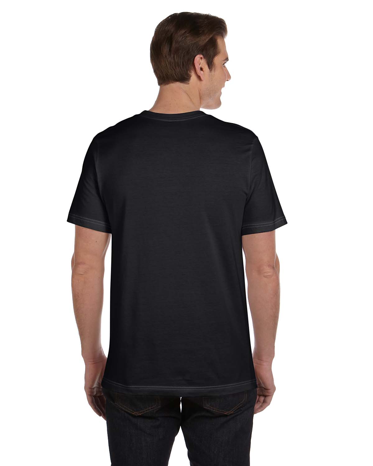 Bella + Canvas 3021 Black / Heather Deep