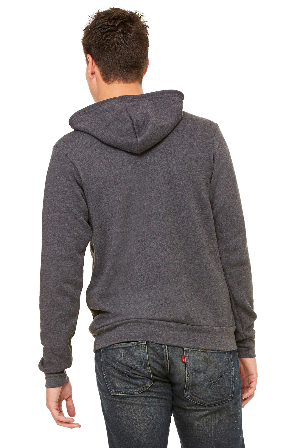 Bella + Canvas 3719 Heather Dark Gray