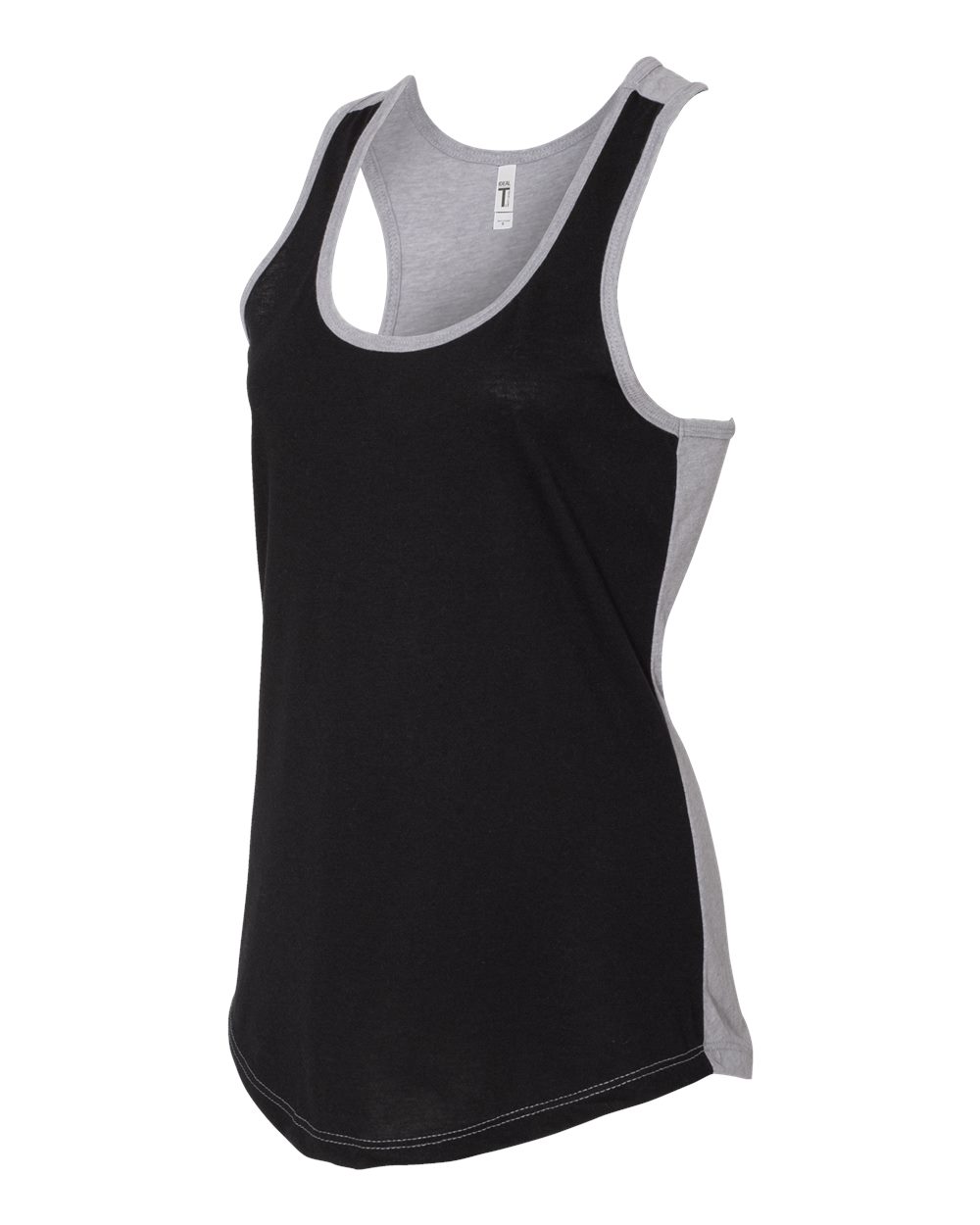 Next Level 1534 Black / Heather Gray