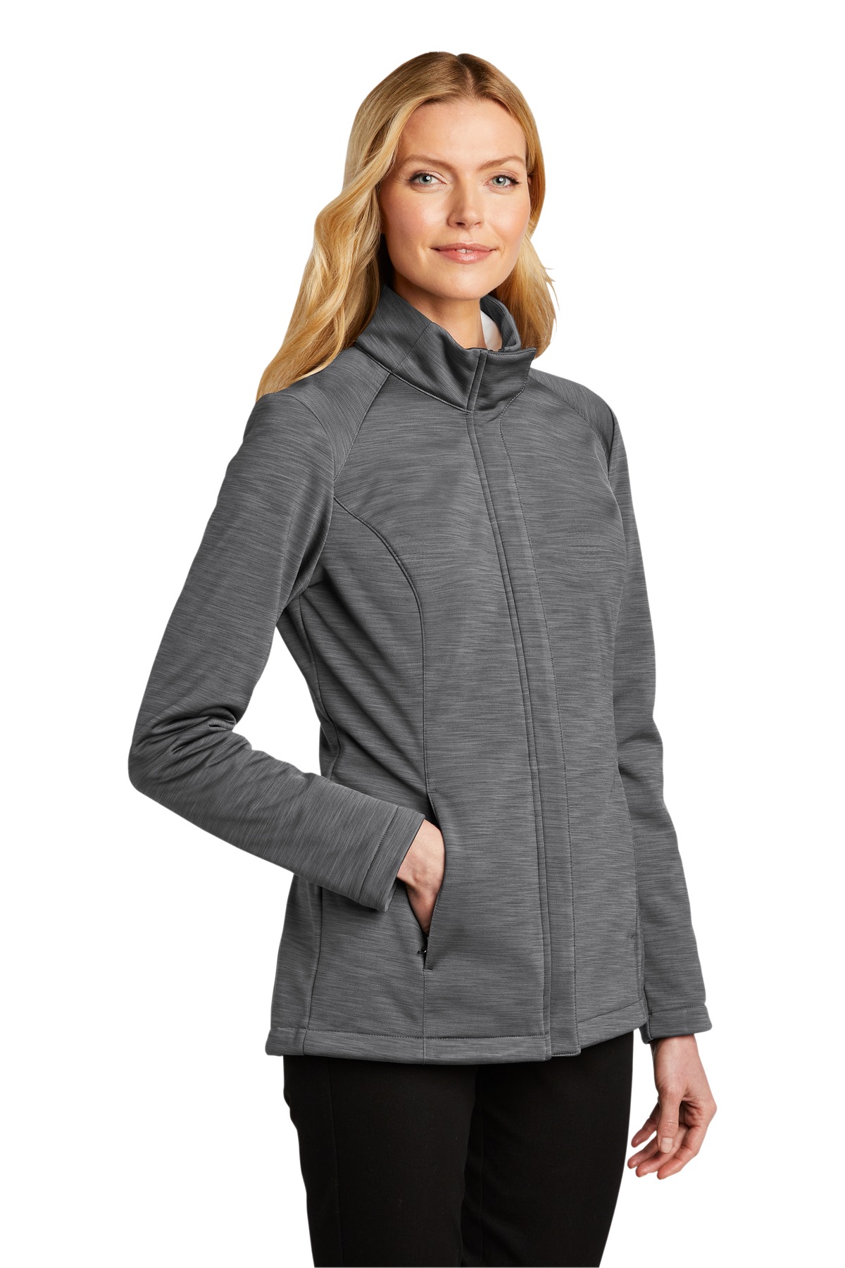 Port Authority L339 Graphite Heather