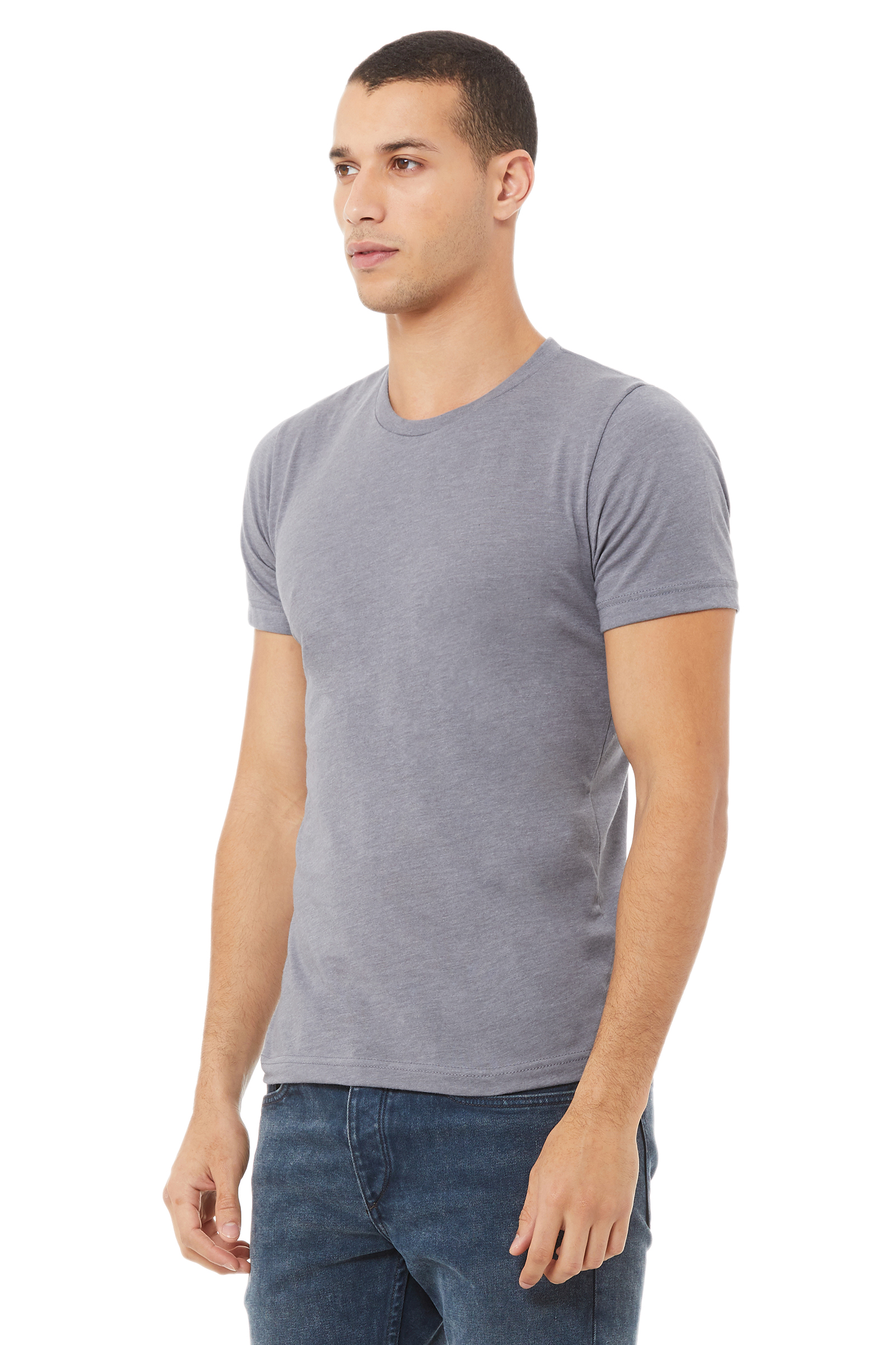 Bella + Canvas 3001CVC Heather Storm