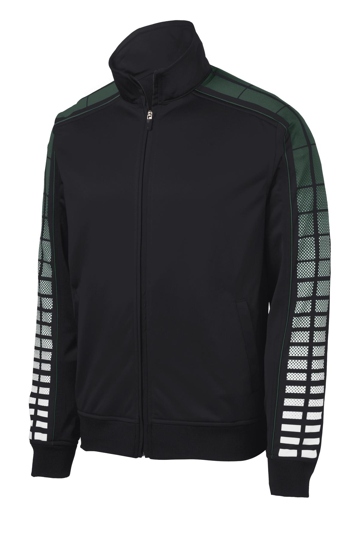 Sport-Tek JST93 Black / Forest Green