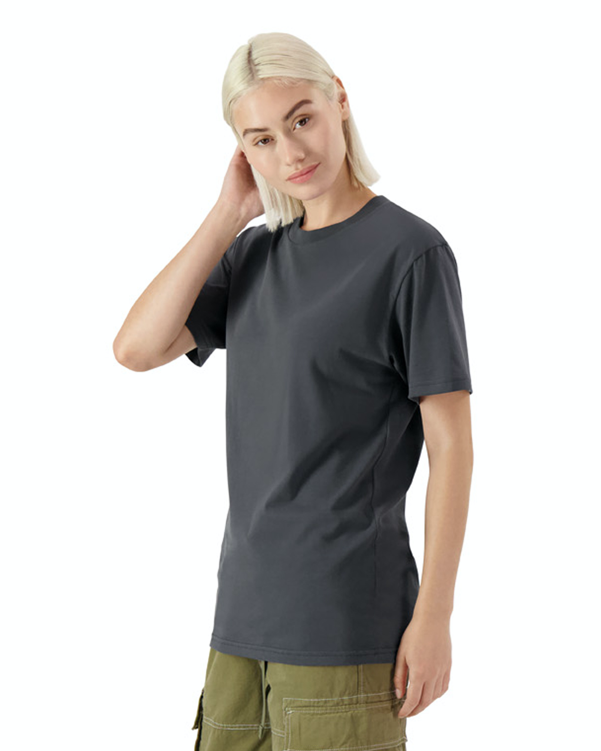 American Apparel 5389 Sueded Asphalt
