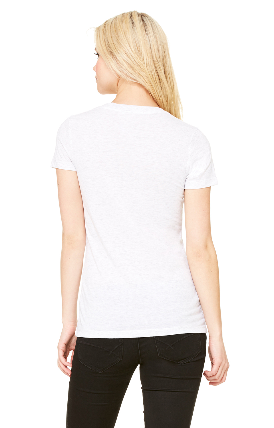 Bella + Canvas 8435 White Fleck Triblend