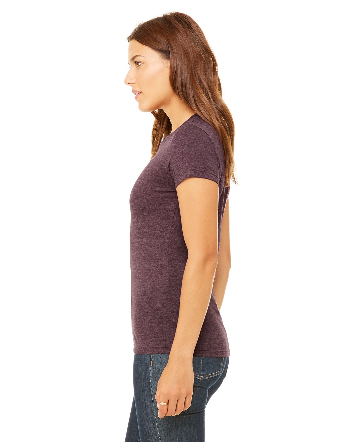 Bella + Canvas 6004 Heather Maroon