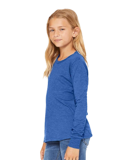 Bella + Canvas 3513Y Tr Royal Triblend