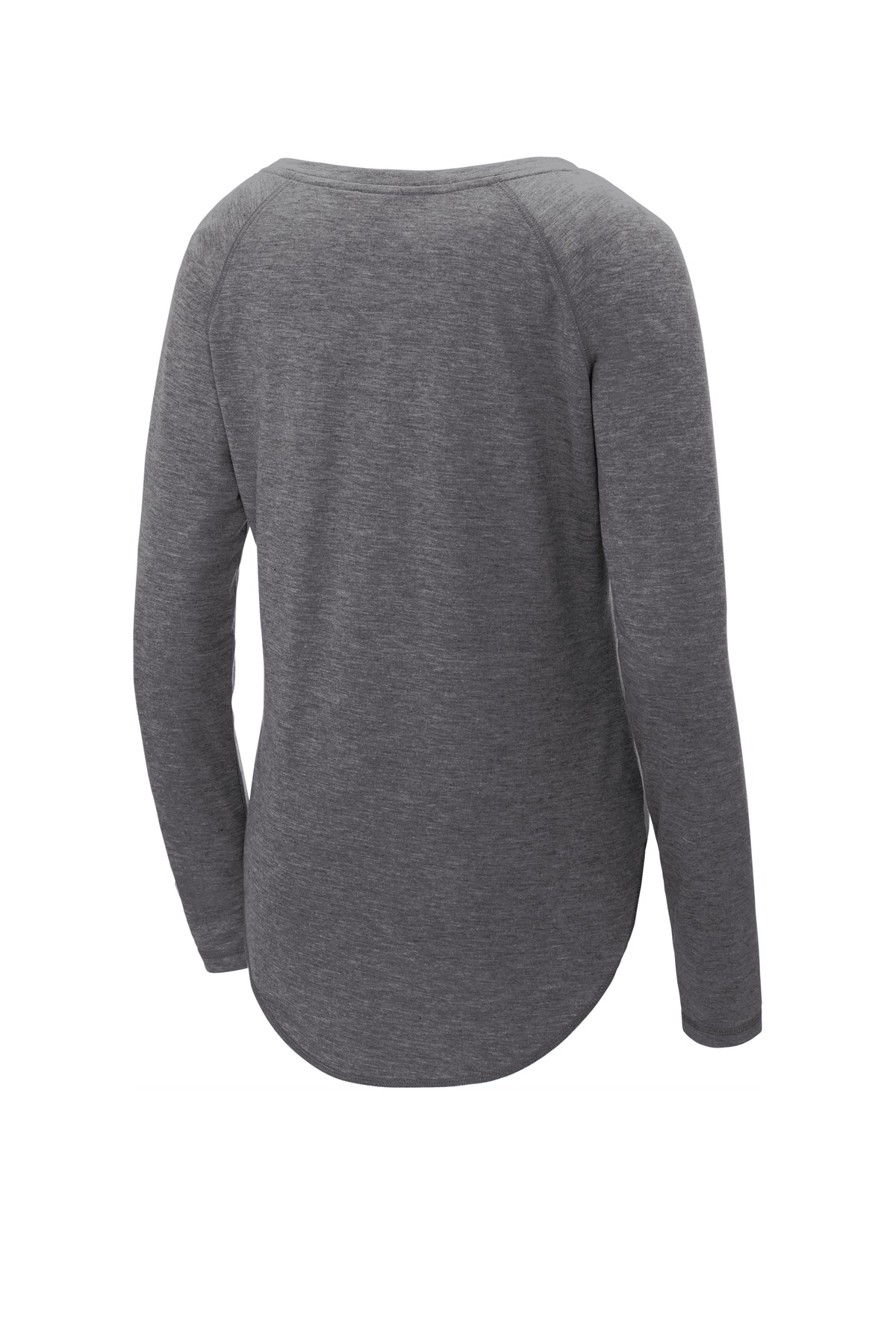 Sport-Tek LST400LS Dark Gray Heather