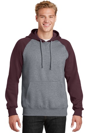 Sport-Tek ST267 Maroon / Vintage Heather