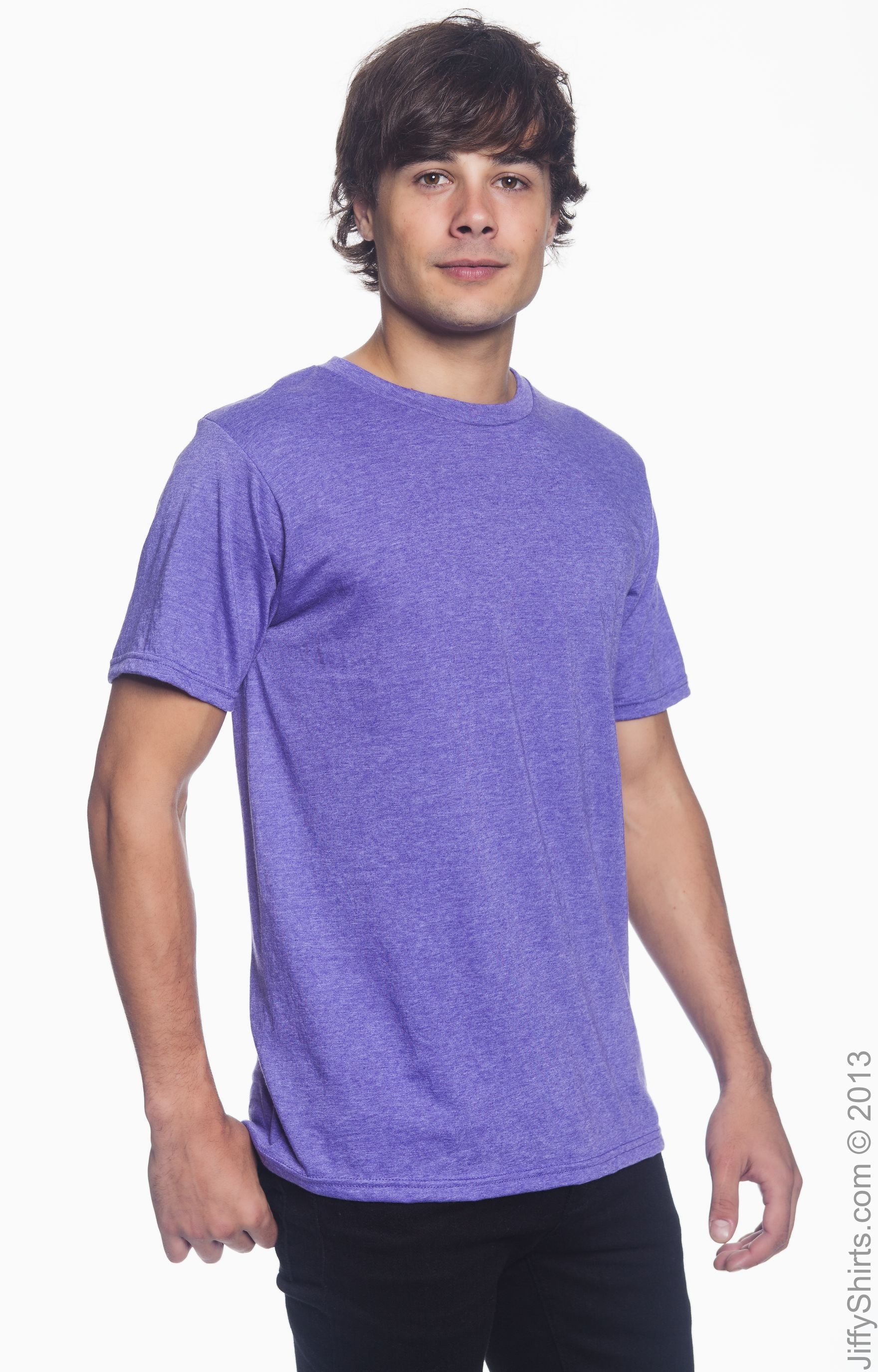 Gildan 980 Heather Purple
