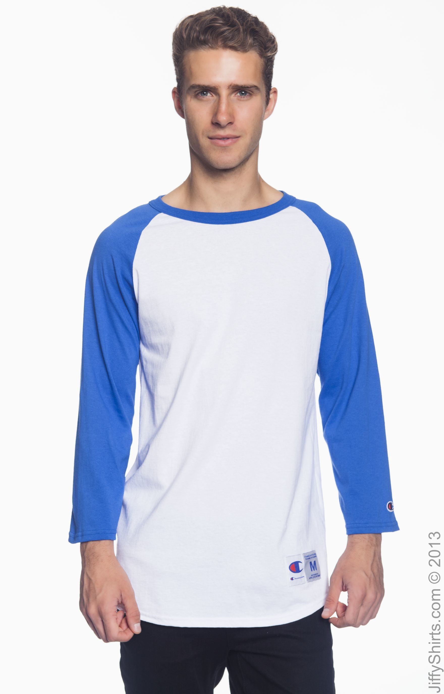 Champion T1397 White / Team Blue