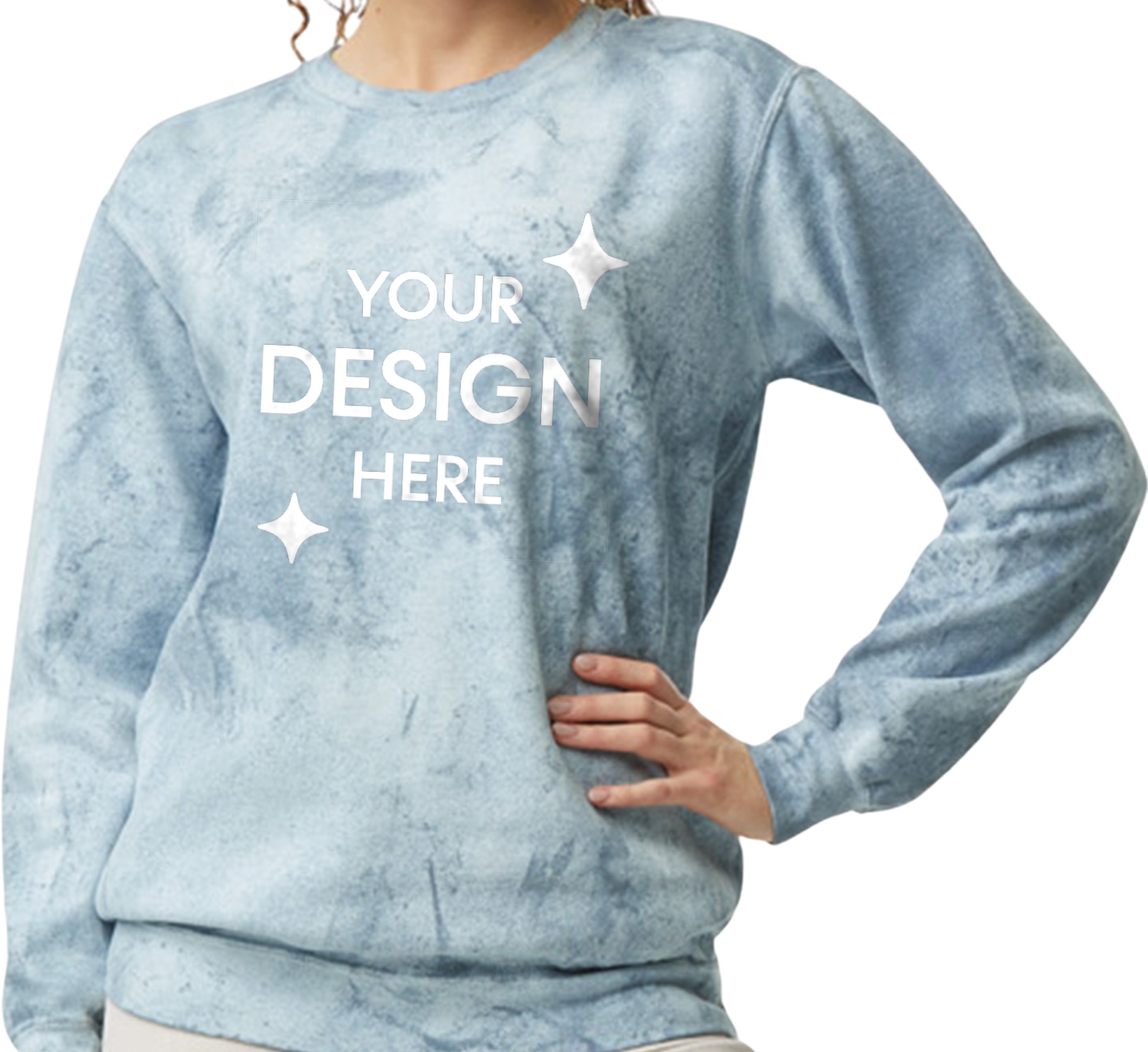 Unisex Color Blast Crewneck