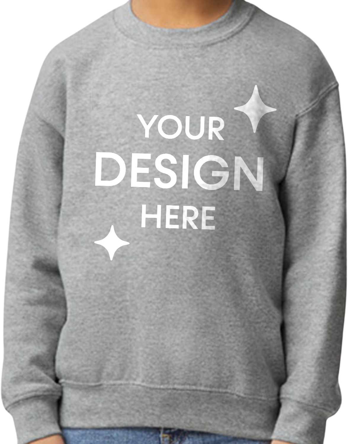 Youth Heavy Blend™ 50/50 Fleece Crew