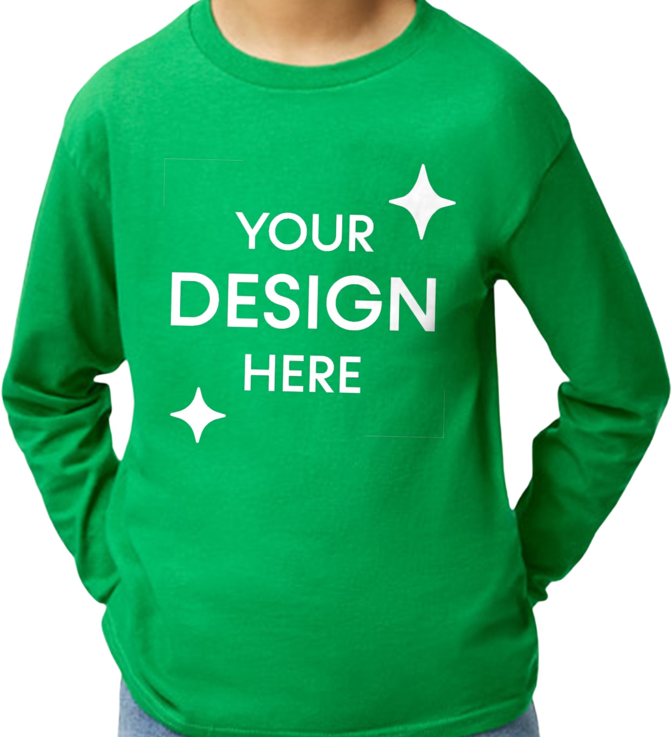 Youth Heavy Cotton™ Long-Sleeve T-Shirt