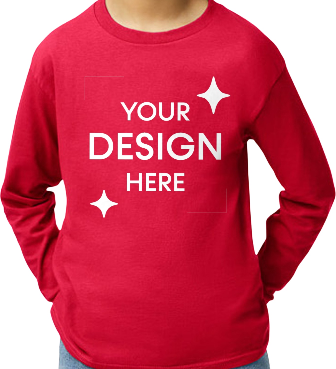 Youth Heavy Cotton™ Long-Sleeve T-Shirt